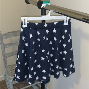 Star spangled skirt!